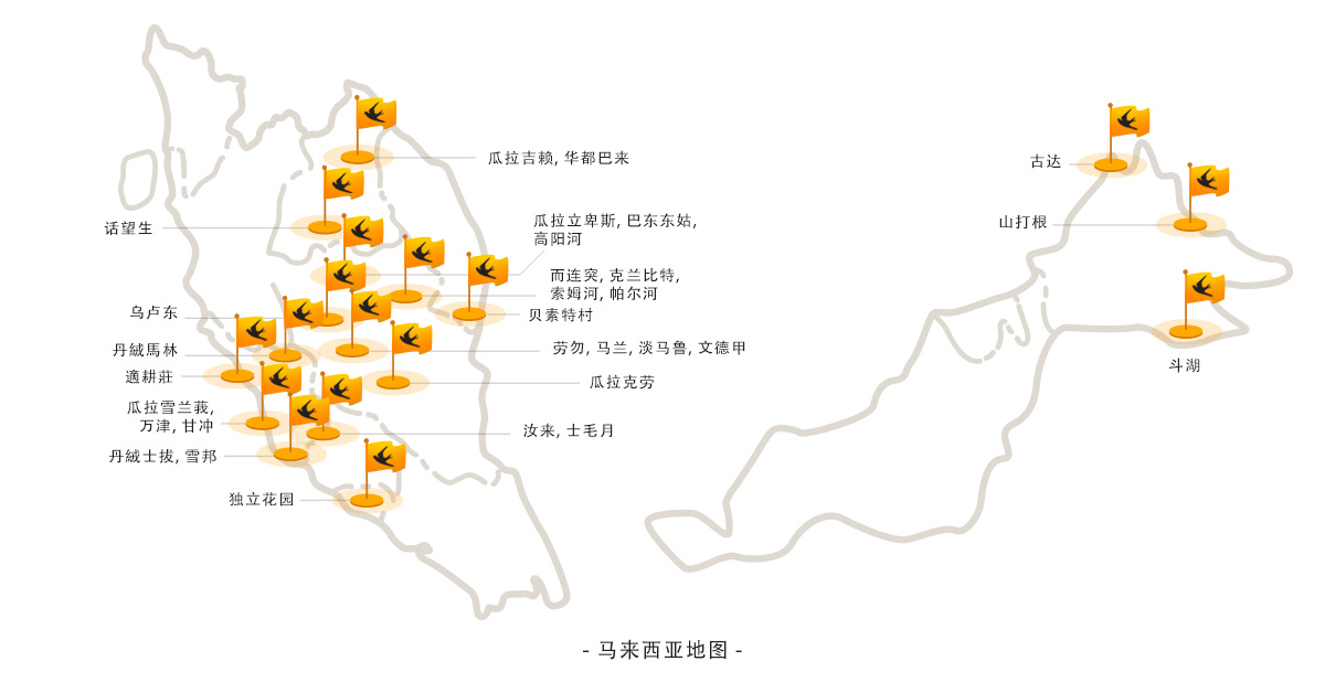 燕窝专家-友福佳燕马来西亚燕屋地图